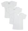 Preemie Short Sleeve Lap Tee - White