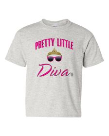 Pretty Little Diva Princess Girls T-Shirt