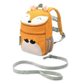 Goldbug Fox Backpack Harness with Removable Tether, Fox