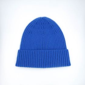 Children Blue Winter Warm Round Knitted Hat