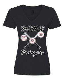 Mom's Swingers Ladies T-Shirt