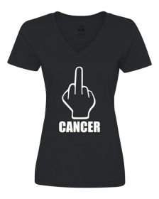 Fuck Cancer Ladies Shirt