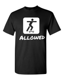 Skateboarding Allowed Shirt