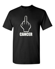 Middle Finger Cancer Shirt