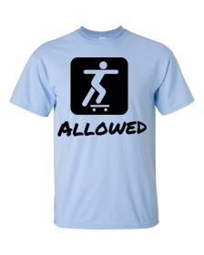 Skateboarding Allowed Youth t-shirt