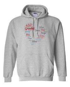 Heart Grandma hoodie