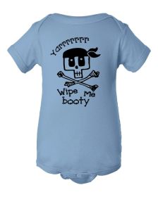 Wipe me Booty Pirate Baby Bodysuit