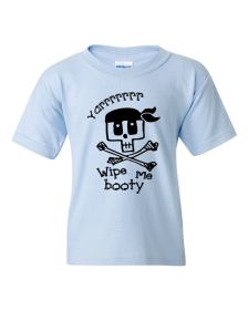 Wipe Me Booty Pirate Baby and Toddler T-Shirt