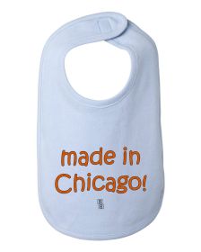 Made in "YOUR TOWN," Customized Infant Bib