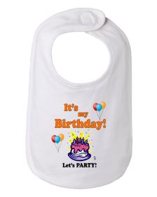 First Birthday Baby Bib