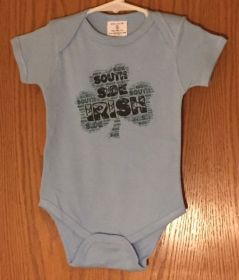 South Side Irish Shamrock Baby Bodysuit