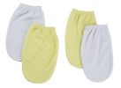 Washcloth Mitt - 4 pc Set