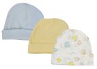 Boys Baby Caps (Pack of 3)