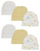 Baby Boy, Baby Girl, Unisex Infant Caps (Pack of 6)