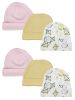 Baby Girls Caps (Pack of 6)