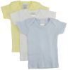 Boys Pastel Variety Short Sleeve Lap T-shirts - 3 Pack