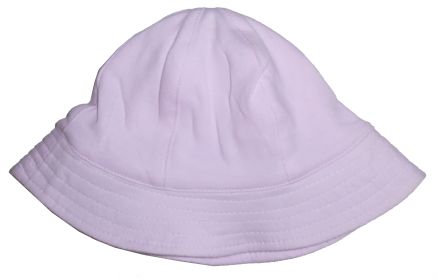 Pastel Pink Sun Hat (Color: pink, size: 6-12M)