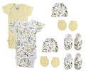 Unisex Newborn Baby 8 Pc Layette Sets