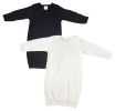 Unisex Newborn Baby 2 Piece Gown Set