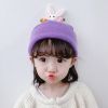 1-6Y Girls Boys Cute Rabbit Knitteed Hat