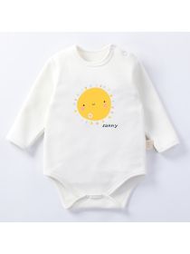 Fleece Thickened Baby Jumpsuit for Autumn and Winter Warmth (size: 110cm)