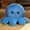 1piece Cute Flip Octopus Doll Double Face Flip Octopus Plush Toy Doll 7.48*3.93in