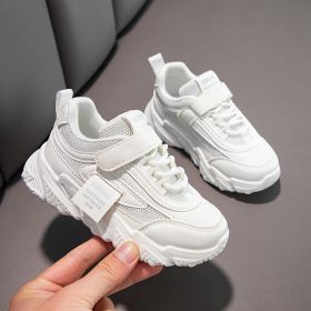 2022 Autumn New Tennis Girl Sneakers Children Boy Baby Mesh Breathable Kids Shoes Toddler Flats Outdoor Casual Running Training (Color: BS07169319-3, size: 27)