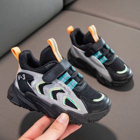 2022 Autumn New Tennis Girl Sneakers Children Boy Baby Mesh Breathable Kids Shoes Toddler Flats Outdoor Casual Running Training (Color: BS07169352-3, size: 28)