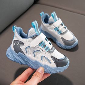 2022 Autumn New Tennis Girl Sneakers Children Boy Baby Mesh Breathable Kids Shoes Toddler Flats Outdoor Casual Running Training (Color: BS07169352-2, size: 26)