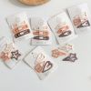 3pcs Frosted Milk Tea Color Gentle Dripping Oil Five-Pointed Star BB Clip Everything Girls Heart Base Style Hair Clip