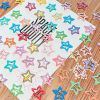 10pcs/set Girls Cartoon Nylon Scrunchie Kids Ponytail Holder Hair Bands Rubber Band Headband Fashion Hair Accessories