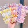 Chiffon Bow Ribbon Girls Hairpins Cute Colorful Bows Flowers Children Hair Clips Fashion Hair Accessories